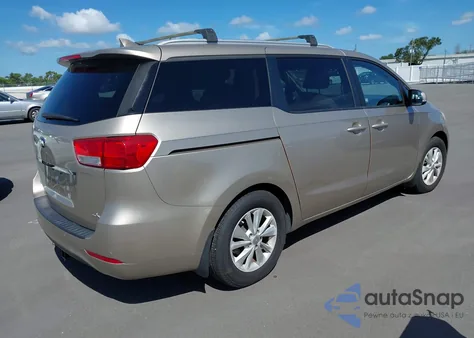 2016 Kia Sedona Lx z USA, uszkodzony, nr VIN KNDMB5C13G6180109